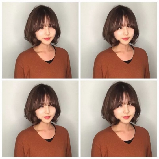 内扣短发图片大全 时髦更有气质