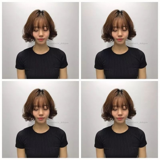 内扣短发图片大全 时髦更有气质