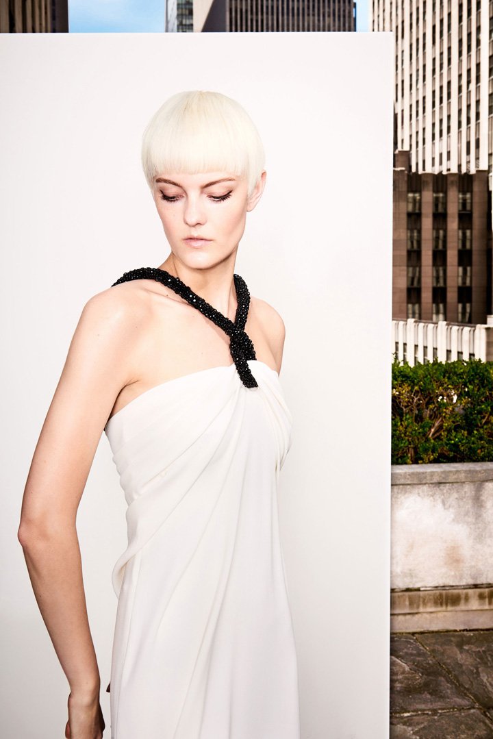 Oscar de la Renta 2025早春时尚服装造型图