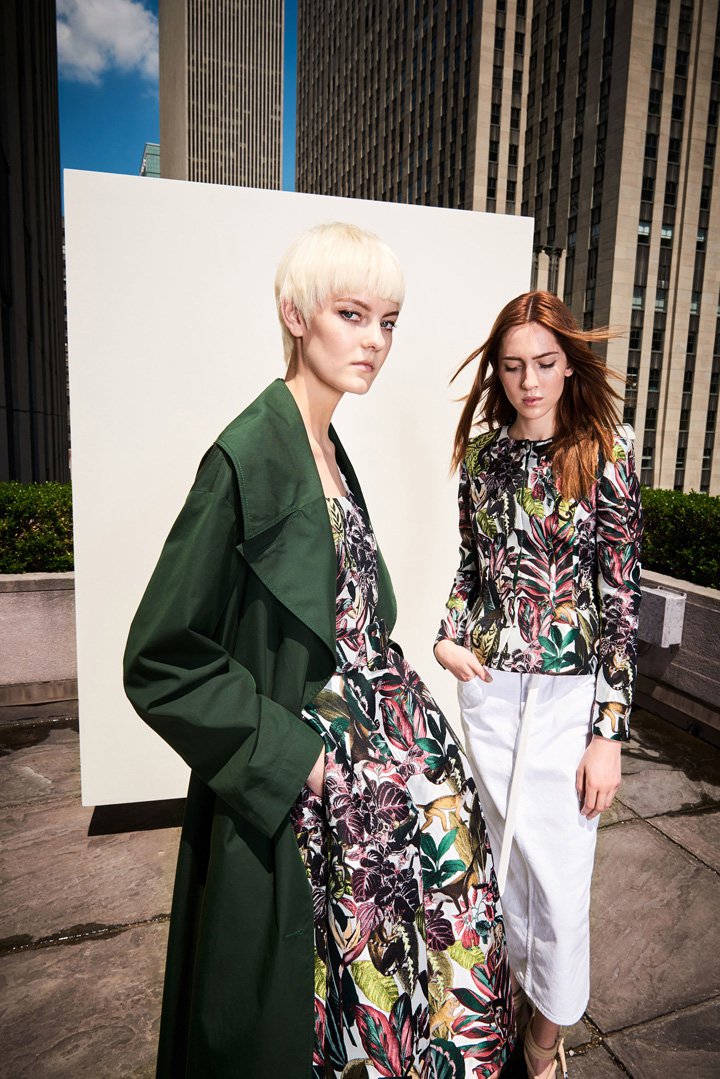 Oscar de la Renta 2025早春时尚服装造型图