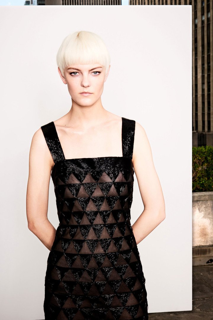 Oscar de la Renta 2025早春时尚服装造型图