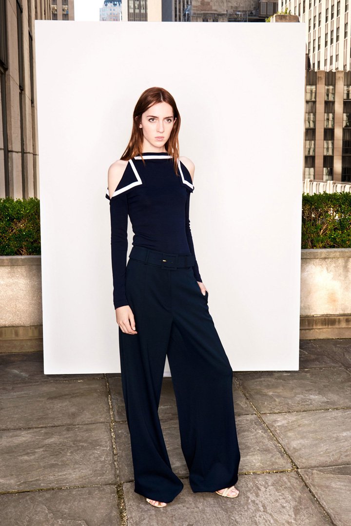 Oscar de la Renta 2025早春时尚服装造型图