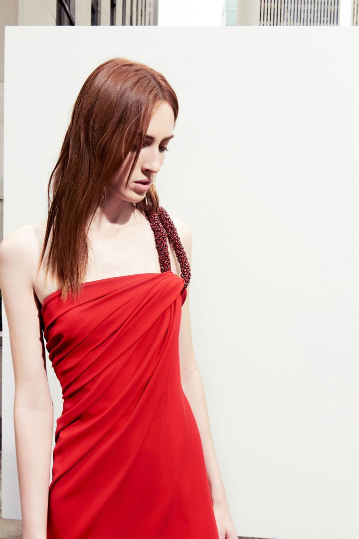 Oscar de la Renta 2025早春时尚服装造型图