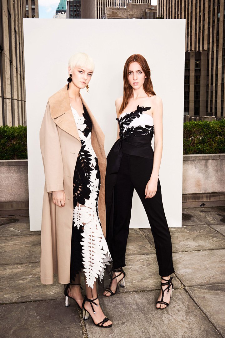 Oscar de la Renta 2025早春时尚服装造型图