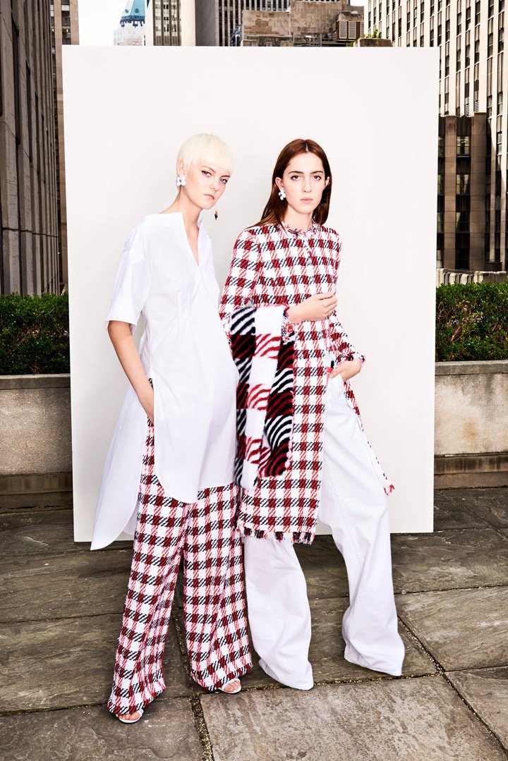 Oscar de la Renta 2025早春时尚服装造型图