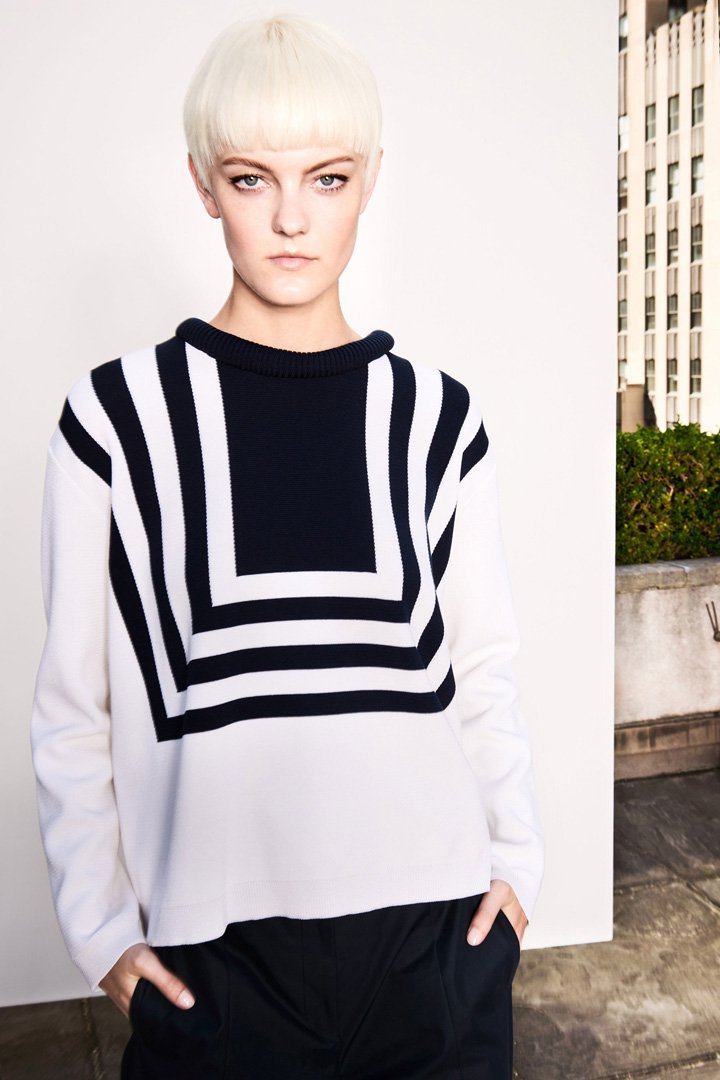 Oscar de la Renta 2025早春时尚服装造型图