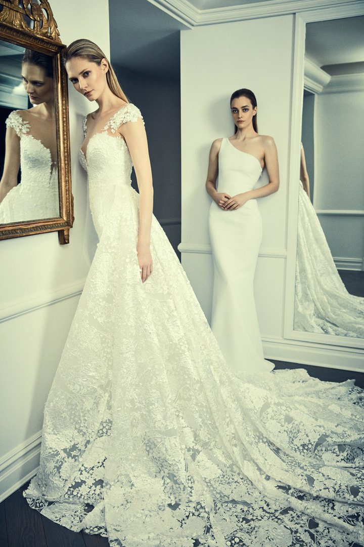 Romona Keveza 2025春夏婚纱系列广告