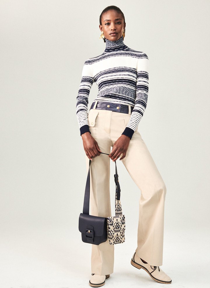 Tory Burch 2025时尚服装造型图