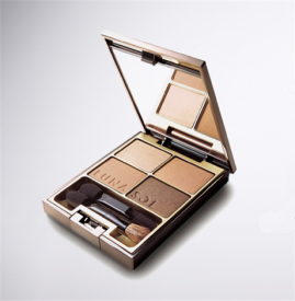 日月晶采beige beige眼影怎么画 lunasol beige beige眼影画法