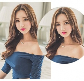 长卷发发型 女生长发卷发图片