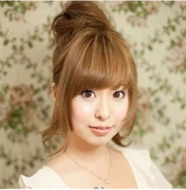 丸子头怎么能后面蓬松