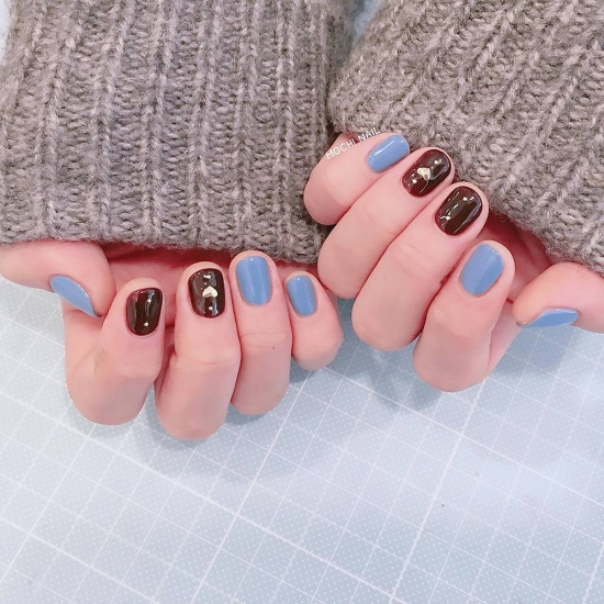 INS最火美甲 INS风美甲图片