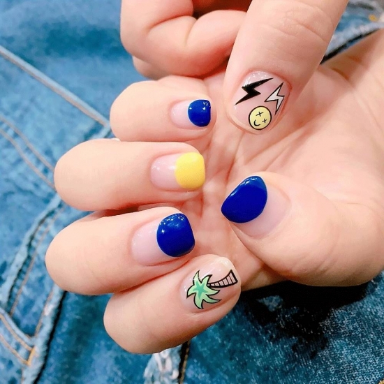 可爱美甲图片韩版2025 美甲可爱超萌图片