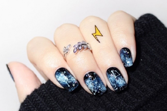 梦幻星座美甲教程 梦幻星座美甲怎么做