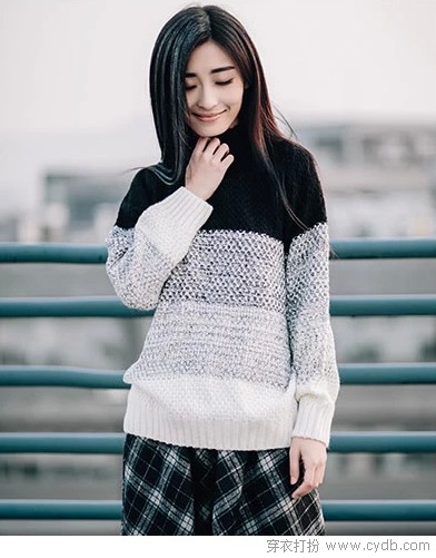 潮流拼色，暖心毛衣