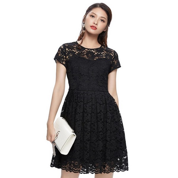 高腰连衣裙,黄金比例制造大长腿