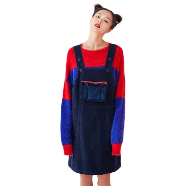 逆转时光,背带连衣裙重温少女感