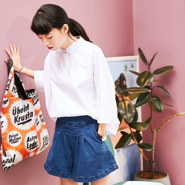 确认过眼神,设计感白衬衫最迷人