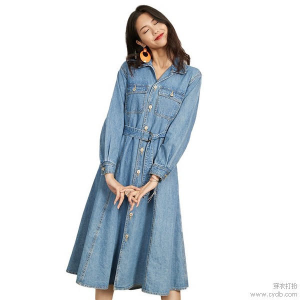 衬衫连衣裙温婉派,乖巧时髦释义淑女品格