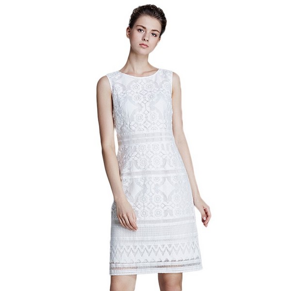 高腰连衣裙,黄金比例制造大长腿