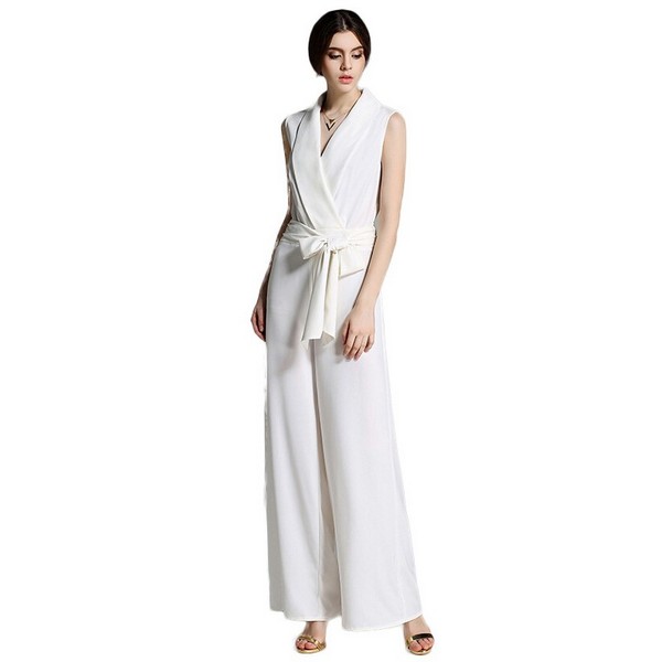 性感帅气,连体裤演绎清凉度假风