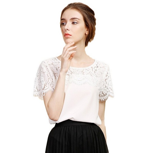 纯色雪纺衫,唯美浪漫优雅成仙