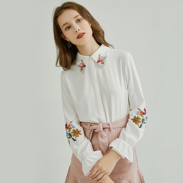 确认过眼神,设计感白衬衫最迷人