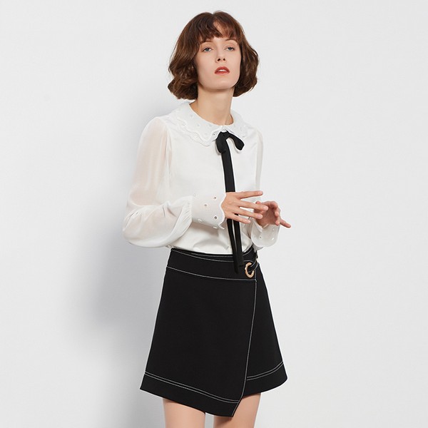 确认过眼神,设计感白衬衫最迷人