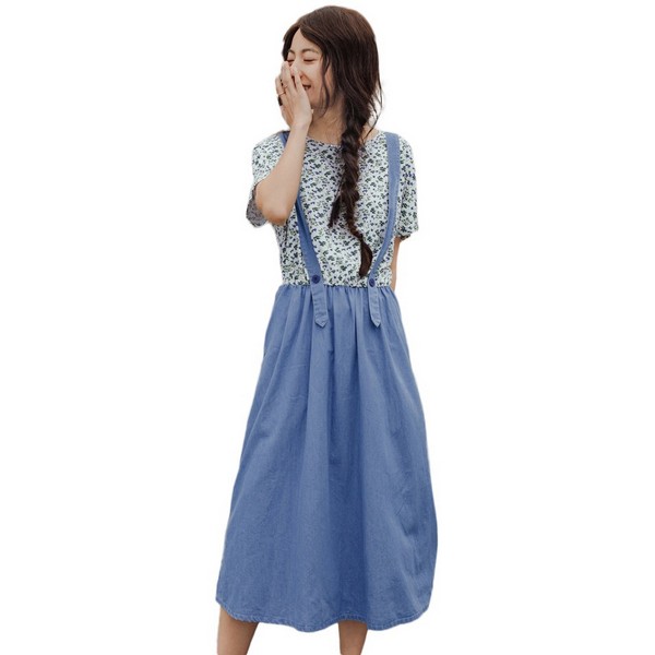 假两件连衣裙,轻轻套上就能优雅出行