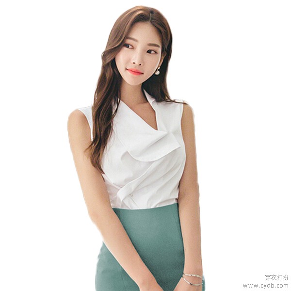百搭无忧愁,小白衫放大招