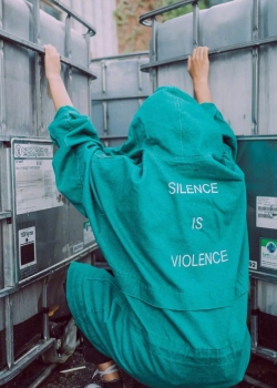 非主流星空背影手机壁纸图片