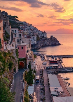 阿马尔菲海岸手机壁纸图片