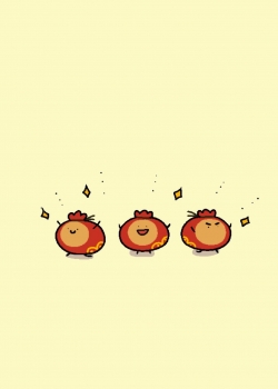 萌系可爱卡通插画手机壁纸