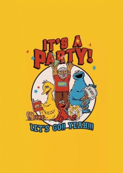 芝麻街创意卡通插画高清手机壁纸