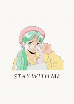 卡通美少女插画图片手机壁纸