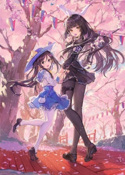 动漫美女性感插画手机壁纸