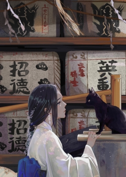 唯美动漫美女手绘高清手机壁纸