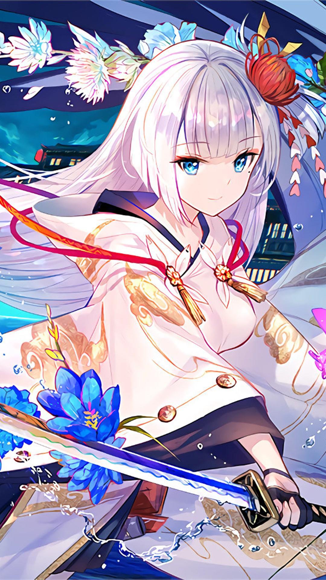 唯美动漫美女手机壁纸