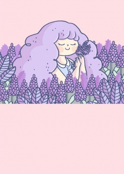 唯美粉色小清新手机壁纸图片