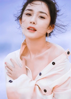 杨幂清新性感高清手机壁纸