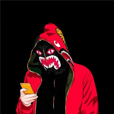 2025最潮男生动漫头像超酷欧美风 戴帽子不露脸男动漫头像