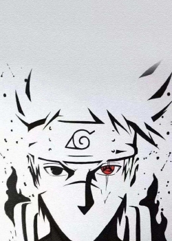 火影忍者人物简笔画手机壁纸