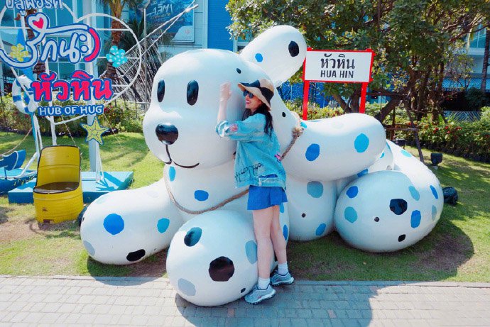 刘亦菲休闲泰国旅拍照图片