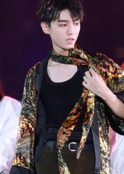 王俊凯六周年演唱会帅气舞台照图片