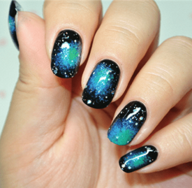 星空美甲怎么做 星空美甲教程