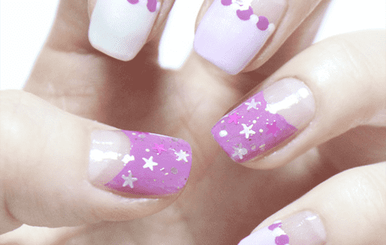 星星反法式美甲教程 星星反法式美甲怎么做