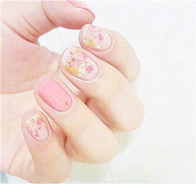 花朵美甲图片 花朵美甲款式
