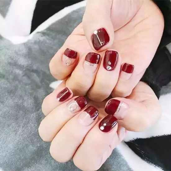 2025秋冬美甲图片