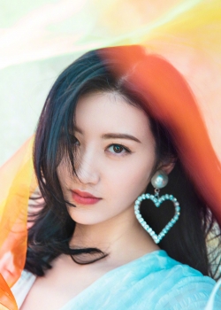 景甜迷人气质写真高清手机壁纸图片