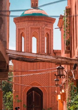 城市街道风景高清手机壁纸